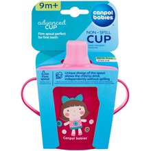 Toys Non-Spill Cup Pink 9m + - Hrnček 250 ml
