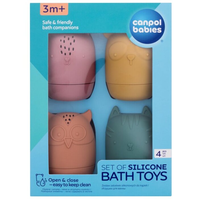 Silicone Bath Toys - Silikónové hračky do vody
