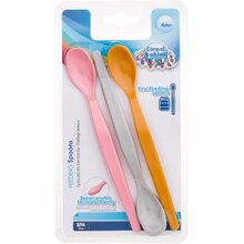 First Feeding Spoons Girl - Sada plastových lžiček pro děti