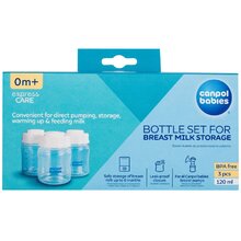 Express Care Bottle Set For Breast Milk Storage - Lahve pro skladování mateřského mléka