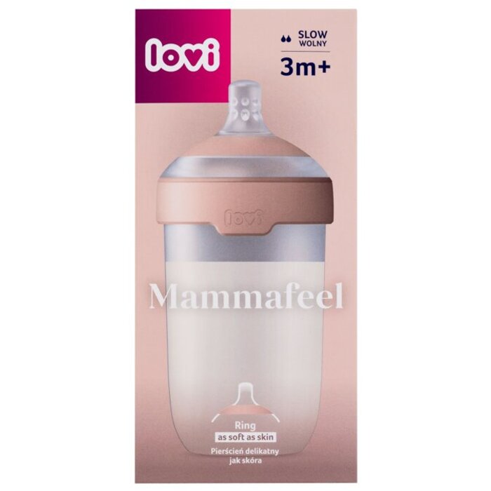 LOVI Mammafeel Bottle 3m+ - Kojenecká lahev 250 ml