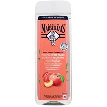 Extra Gentle Shower Gél Organic White Peach & Organic Nectarine - Hydratačný a osviežujúci sprchový gél
