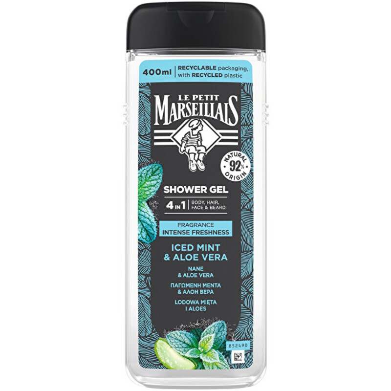 Homme Iced Mint & Aloe Vera - Sprchový gel 4v1