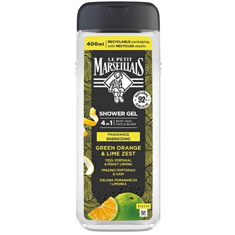 Homme Green Orange & Lime Zest - Sprchový gel 4v1