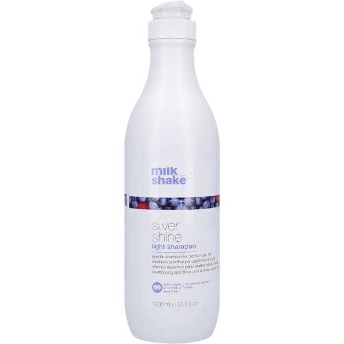 Milk Shake Silver Shine Light Shampoo ( platinově blond a šedivé vlasy ) - Ochranný šampon 1000 ml