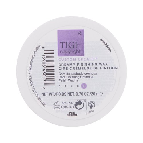 Tigi Copyright Custom Create Creamy Finishing Wax - Krémový vosk na vlasy s extra silnou fixací 55 g