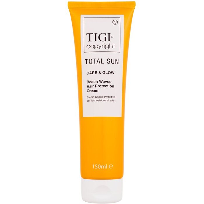 Tigi Copyright Total Sun Care & Glow Beach Waves Hair Protection Cream - Krém pro ochranu vlasů před sluncem 150 ml