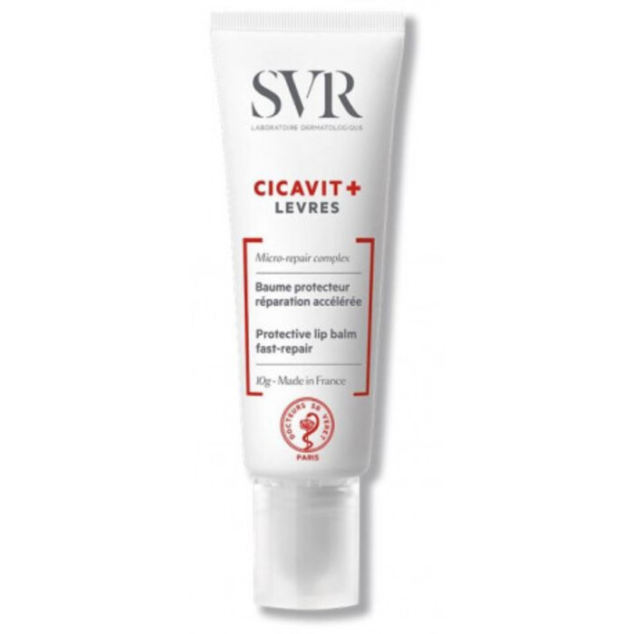 SVR Laboratoire Cicavit+ Levres Protective Lip Balm Fast-Repair - Výživný balzám na rty 15 ml