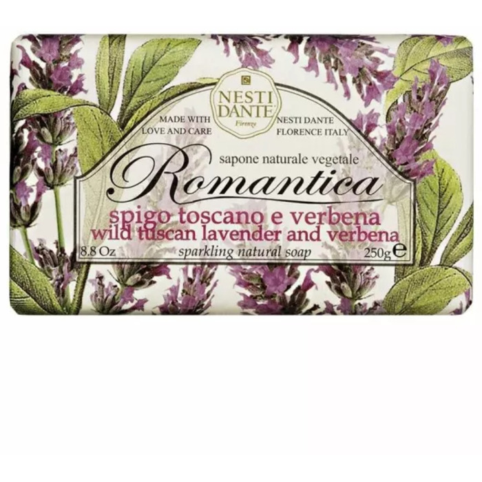 Romantica Natural Soap Wild Tuscan Lavender & Verbena - Přírodní mýdlo