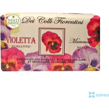 Dei Colli Fiorentina Triple Milled Vegetal Soap Violetta Romantic - Tuhé mýdlo