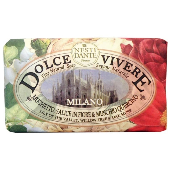 Dolce Vivere Fine Natural Soap Milano - Toaletné mydlo 
