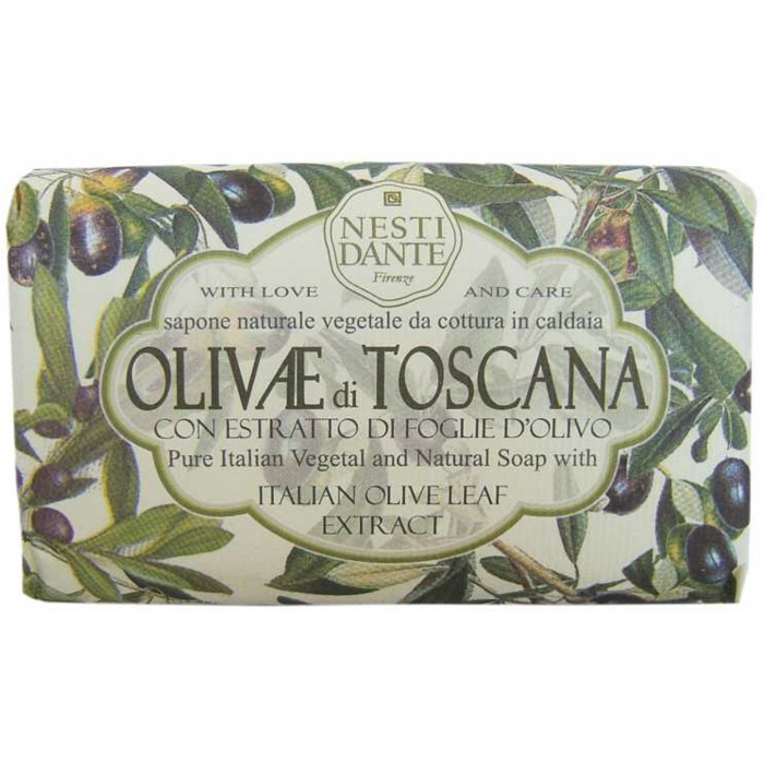 Pure Italian Vegetal & Natural Soap Olivae di Toscana - Tuhé mýdlo