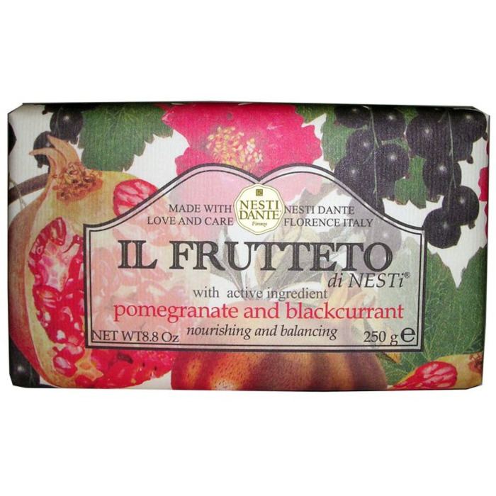 Il Frutetto Soap Pomegranate & Blackcurrant - Tuhé mydlo
