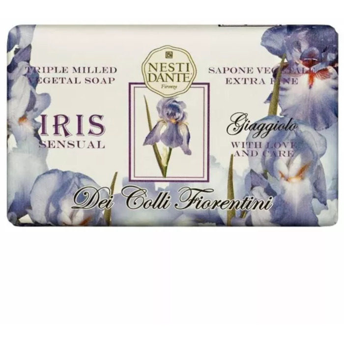 Dei Colli Fiorentina Triple Milled Vegetal Soap Iris Giaggiolo - Tuhé mýdlo