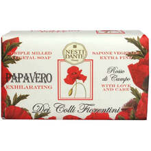 Dei Colli Fiorentina Triple Milled Vegetal Soap Papavero - Tuhé mydlo
