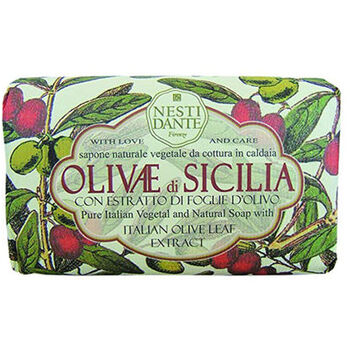 Pure Italian Vegetal & Natural Soap Olivae di Sicilia - Tuhé mýdlo