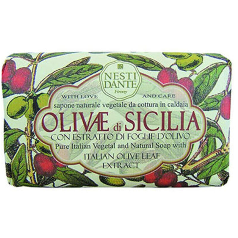 Pure Italian Vegetal & Natural Soap Olivae di Sicilia - Tuhé mýdlo
