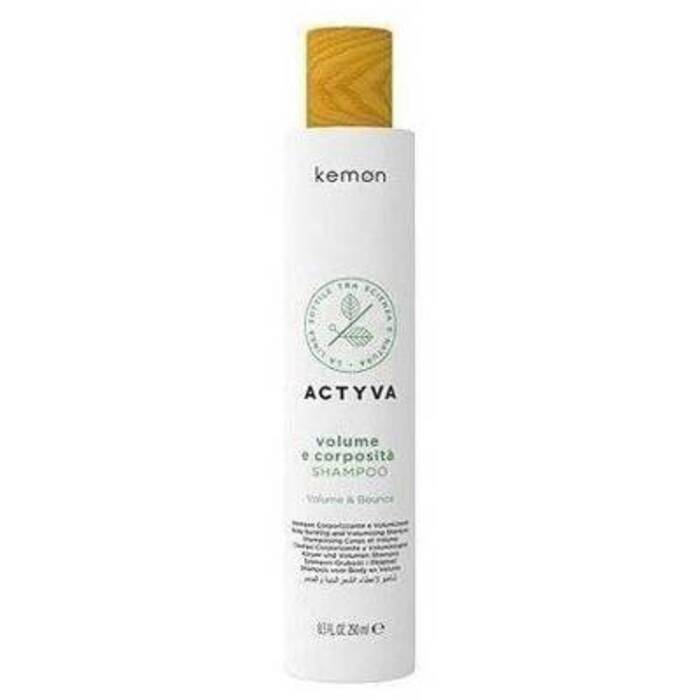 Kemon Actyva Volume & Bounce Shampoo - Šampon pro větší objem vlasů 250 ml