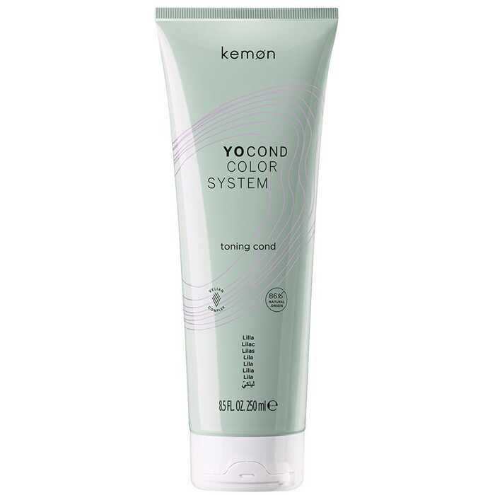 Kemon Yo Cond Color System Toning Cond - Tónovací kondicionér pro oživení barvy 250 ml - Honey