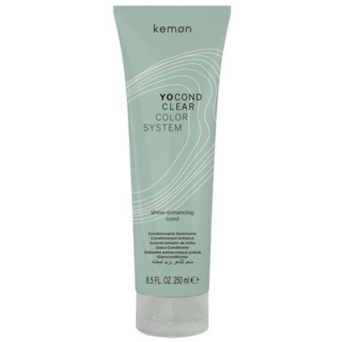 Kemon Yo Cond Color System Shine-Enhancing Cond Clear - Vyživující kondicionér pro barvené vlasy 750 ml