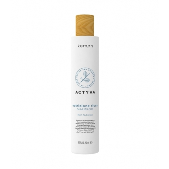 Actyva Nutrizione Rich Shampoo ( hrubé a suché vlasy ) - Vyživujúci šampón
