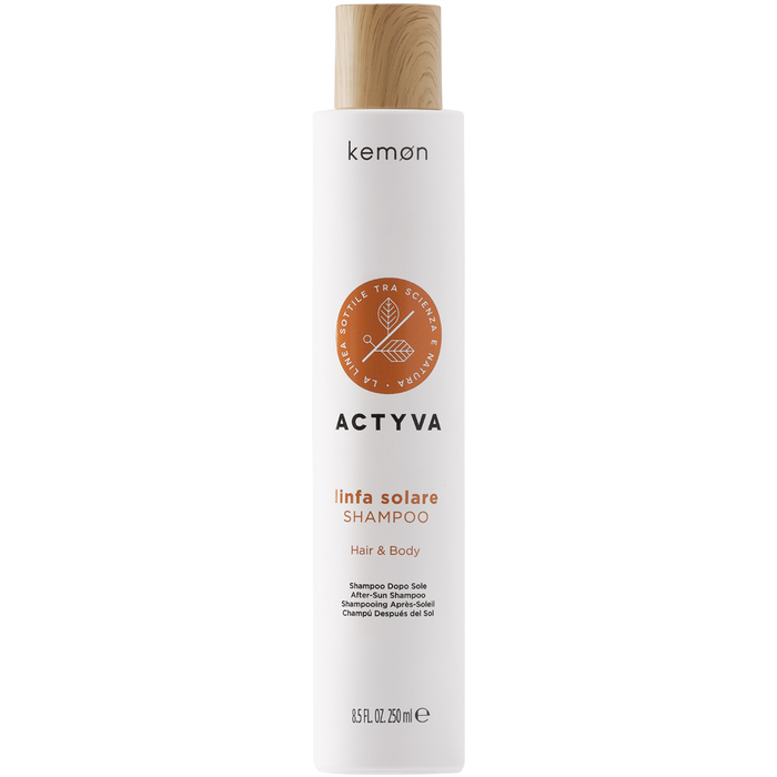 Actyva Hair & Body After Sun Shampoo - Šampon a sprchový gel 2v1 pro vlasy namáhané sluncem
