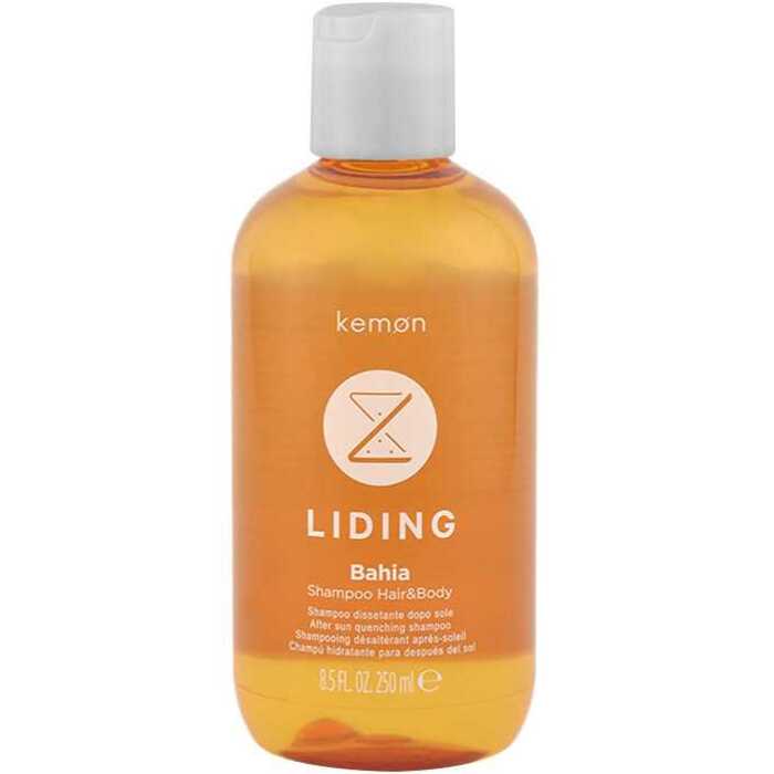 Kemon Liding Bahia Shampoo Hair & Body - Šampon a sprchový gel 2v1 po opalování 250 ml