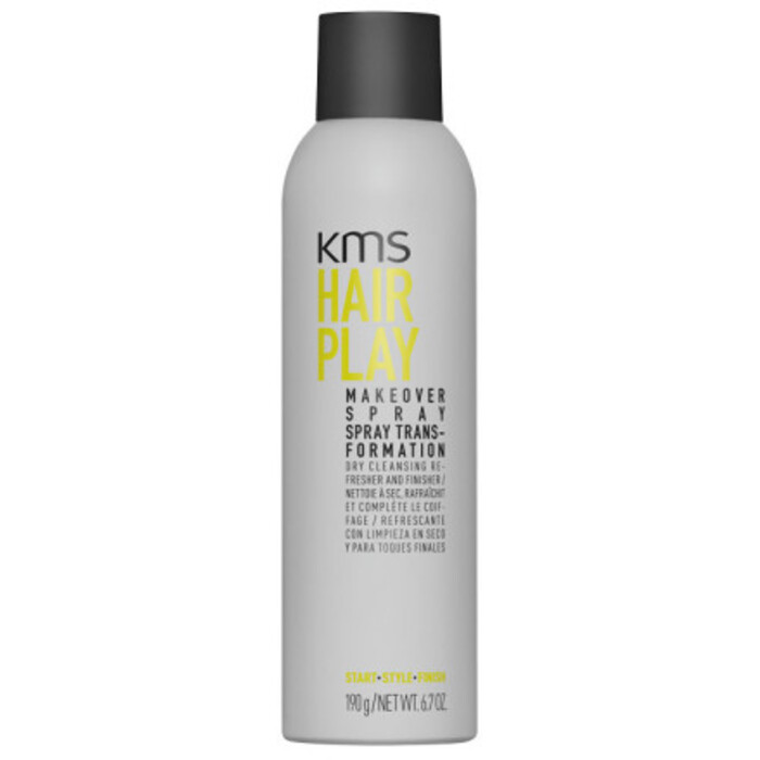 KMS Hair Play Makeover Spray - Suchý šampon pro objem a zpevnění vlasů 250 ml