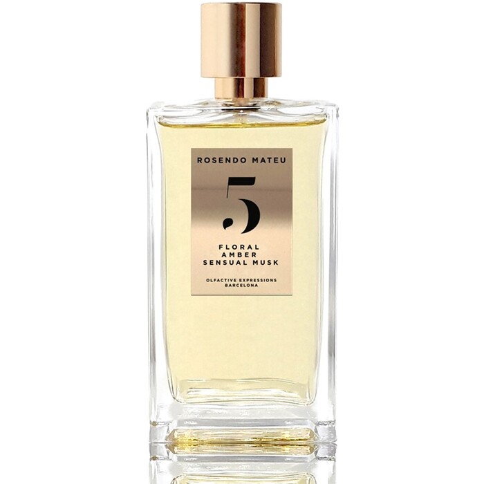 Rosendo Mateu Nº 5 Floral, Amber, Sensual Musk unisex parfémovaná voda 100 ml