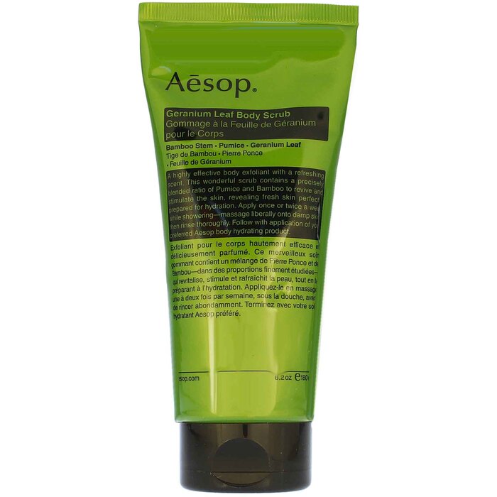 Geranium Leaf Body Scrub - Tělový peeling s geraniem