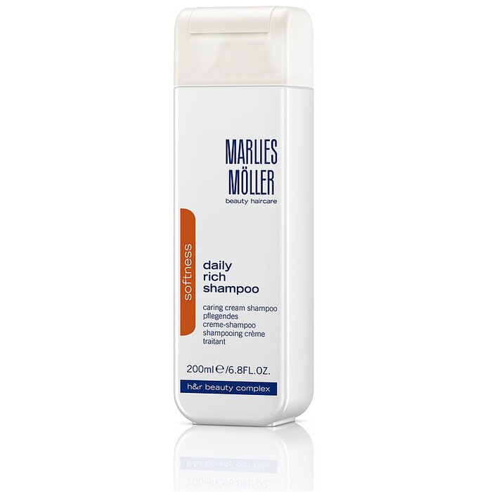 Marlies Möller Softness Daily Rich Shampoo - Výživný šampon pro suché vlasy 200 ml