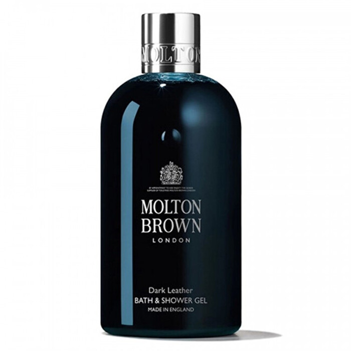 Molton Brown Dark Leather Bath & Shower Gel - Koupelový a sprchový gel 300 ml