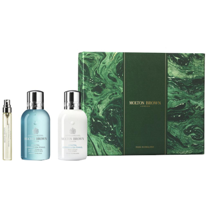 Coastal Cypress & Sea Fennel Travel Collection - Dárková sada