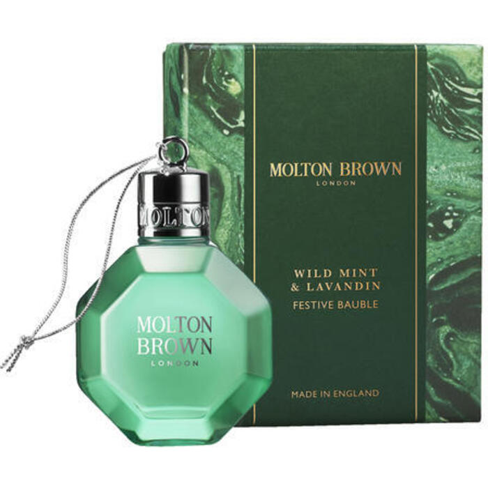 Wild Mint & Lavandin Festive Bauble Bath & Shower Gel - Koupelový a sprchový gel