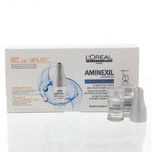 AMINEXIL ADVANCED Advanced Double Action Hair Programme ( New roll-on ) - Intenzivní kúra proti padání vlasů 