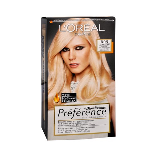 L'Oréal Préférence Blondissimes barva na vlasy extreme platinum absolutní platinová