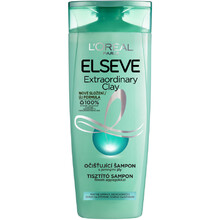 Elvive Extraordinary Clay Shampoo - Čistiaci šampón pre mastné vlasy