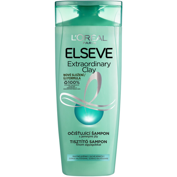 L´Oréal Professionnel Extraordinary Clay Shampoo - Čistící šampon pro mastné vlasy 400 ml