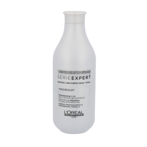 L´Oréal Professionnel Expert Silver Shampoo ( poškozené a barvené vlasy ) - Šampon pro šedivé vlasy 500 ml