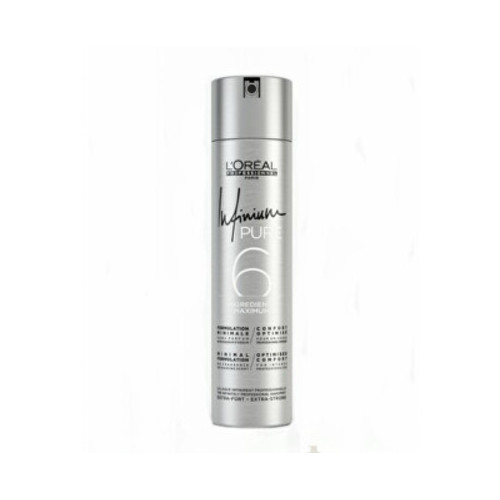 Infinium Pure Extra Strong Hairspray - Lak na vlasy bez parfemace pro extra silnou fixaci vlasů 