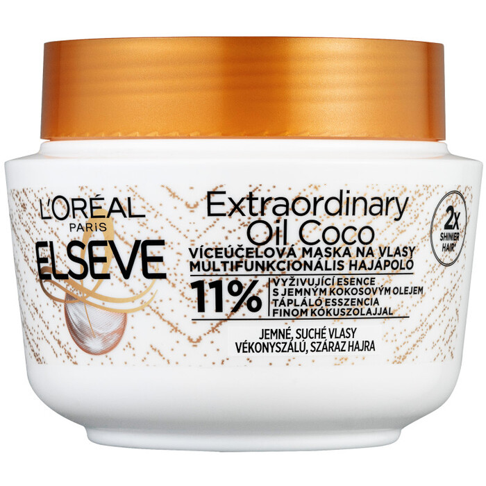 L´Oréal Professionnel Elseve Extraordinary Oil Coco Mask ( normální až suché vlasy ) - Maska na vlasy 300 ml