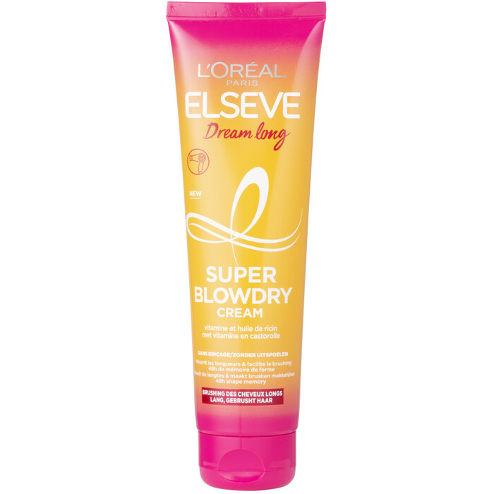 L´Oréal Professionnel Elseve Dream Long Super Blowdry Cream - Pro tepelnou úpravu vlasů 150 ml