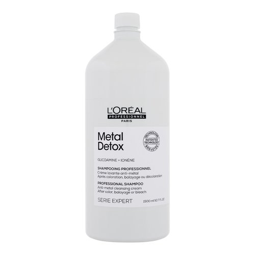 L´Oréal Professionnel Série Expert Metal Detox Shampoo - Hloubkově čisticí šampon pro barvené vlasy 1500 ml