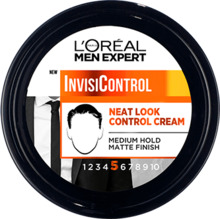 Men Expert InvisiControl Neat Matte Control Cream - Stylingový fixačný krém na vlasy
