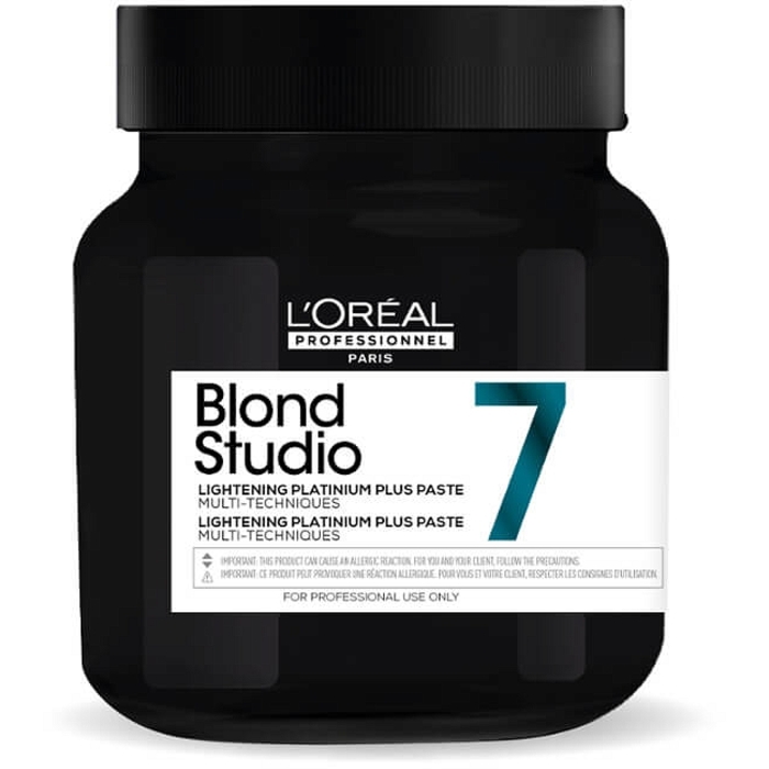 L´Oréal Professionnel Blond Studio 7 Lightenning Platinum Plus Paste - Pasta pro zesvětlení vlasů 500 ml