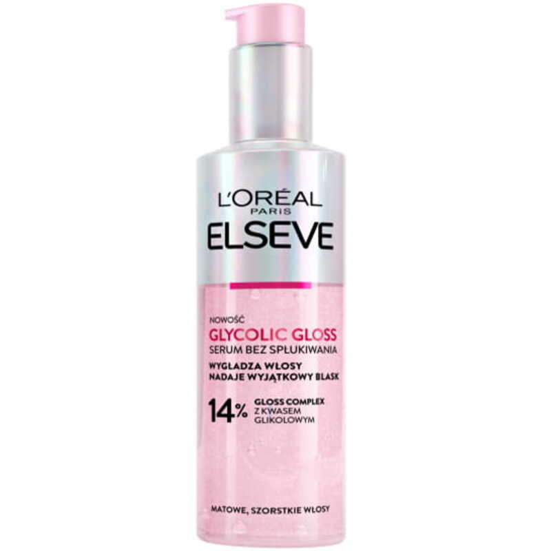 Elseve Glycolic Gloss Leave-In Serum - Sérum na vlasy