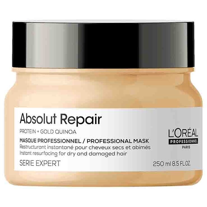 Série Expert Absolut Repair Gold Quinoa + Protein Golden Masque - Vyživující maska pro velmi poškozené vlasy