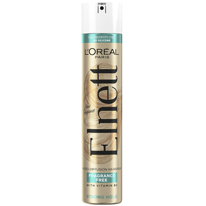 Elnett Micro-Diffusion Hairspray - Mikrodifúzny lak na vlasy bez parfumácie
