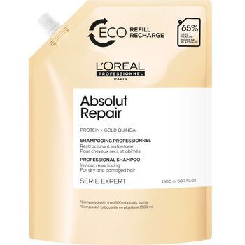 Série Expert Absolut Repair Gold Quinoa + Protein Shampoo ( Refill ) - Náplň šamponu na poškozené vlasy