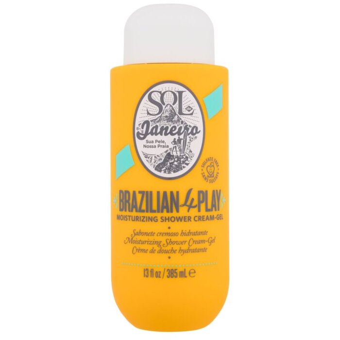 Brazilian 4Play Moisturizing Shower Cream-Gel - Hydratační sprchový krém s vůní pistácií, slaného karamelu a vanilky
